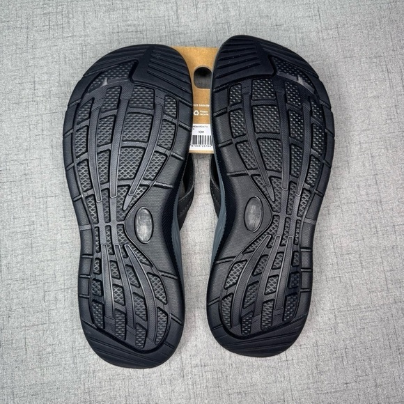 Mens Break Point 2 Flip Flops Black Sandals Comfortable Walking Summer Sz 10 NWT main image 5